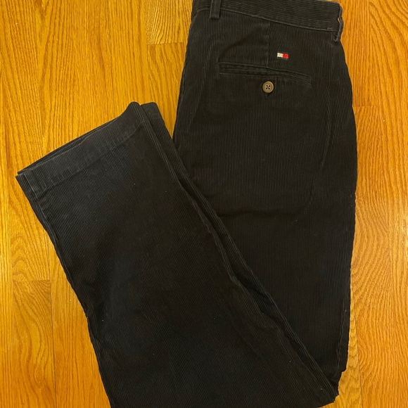 Tommy Hilfiger premium navy corduroy pants 36x32 - Picture 1 of 3